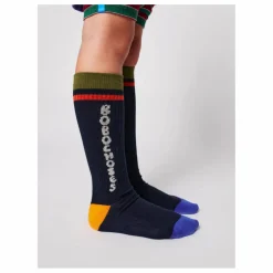 Chaussettes Hautes Bobo Coton Bio | Bleu nuit