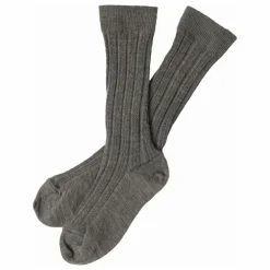Chaussettes Hautes Laine | Beige foncé