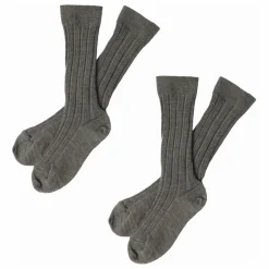 Chaussettes Hautes Laine | Beige foncé