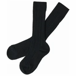 Chaussettes Hautes Laine | Bleu marine