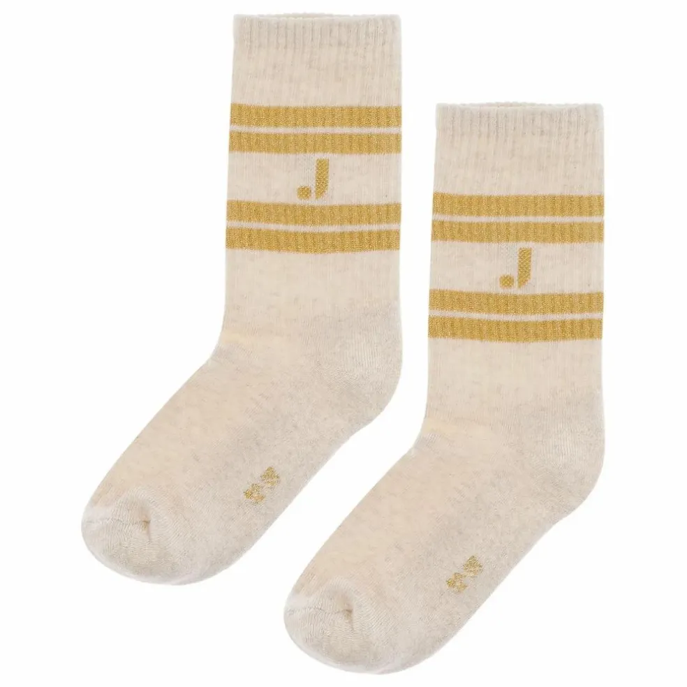 Chaussettes J Sport Coton Bio | Ecru