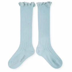 Chaussettes Joséphine | Bleu Clair