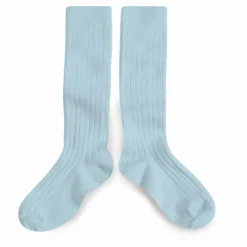 Chaussettes La Haute | Bleu Clair