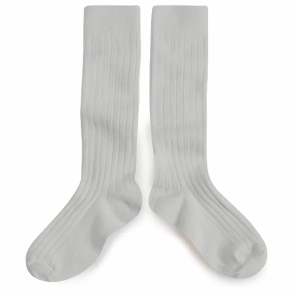 Chaussettes La Haute | Gris souris