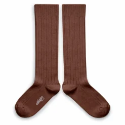 Chaussettes La Haute | Marron