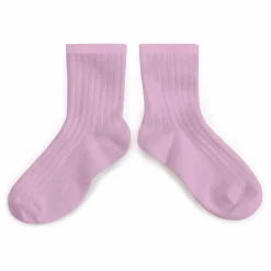 Chaussettes La Mini | Rose tendre