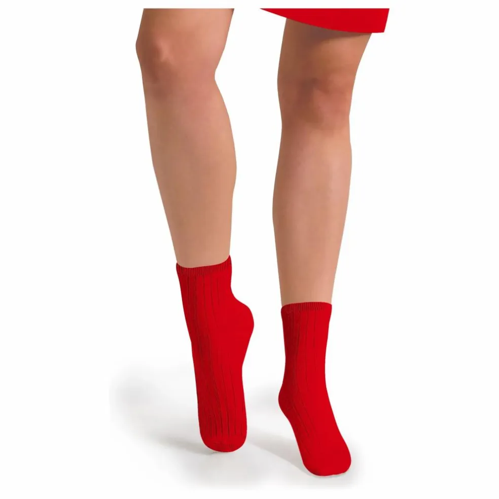 Chaussettes La Mini | Rouge