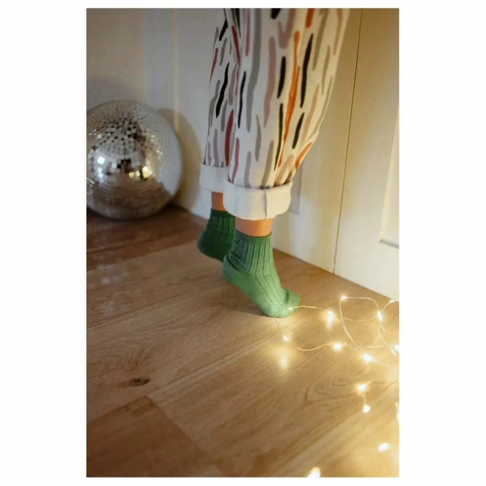 Chaussettes La Mini x Smallable | Vert Jade