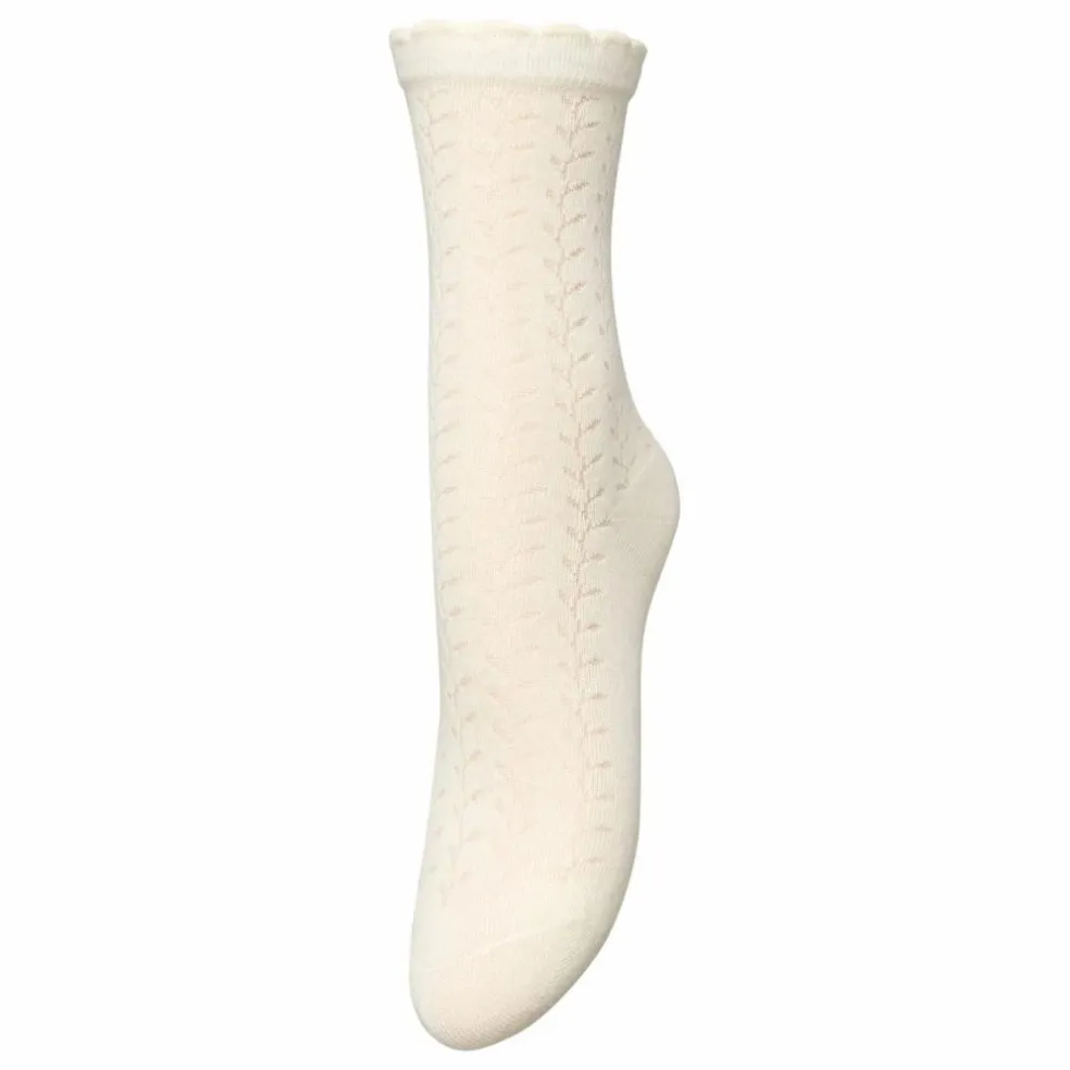 Chaussettes Leofa Cotta | Ecru