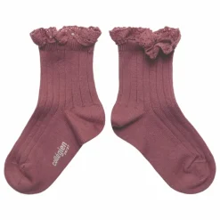 Chaussettes Lili | Rose