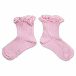 Chaussettes Lili | Rose tendre