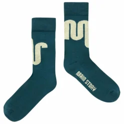Chaussettes Logo | Vert foncé