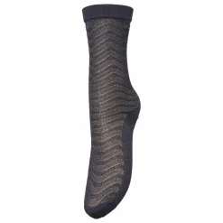 Chaussettes Mina Métallisées | Bleu marine