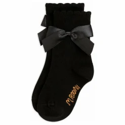Chaussettes Nœud Coton Bio | Noir
