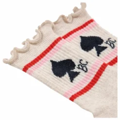 Chaussettes Piques Coton Bio | Beige chiné
