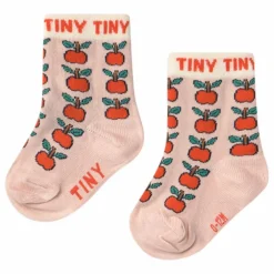 Chaussettes Pomme | Rose pâle