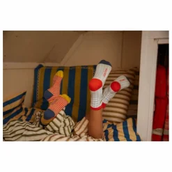 Chaussettes Rayées | Bleu