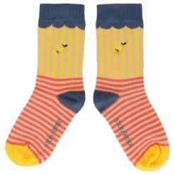 Chaussettes Rayées | Jaune