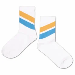 Chaussettes Rayures | Blanc