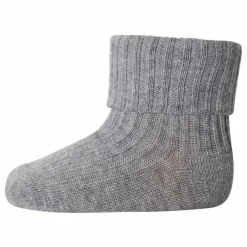 Chaussettes Rib en coton | Gris