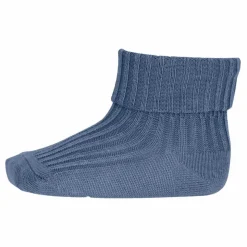 Chaussettes Rib en coton | Bleu