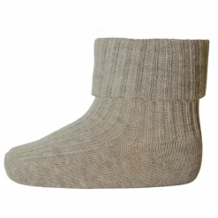 Chaussettes Rib en coton | Marron