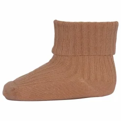 Chaussettes Rib en coton | Marron