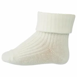 Chaussettes Rib en coton | Blanc cassé
