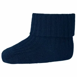 Chaussettes Rib en laine | Bleu marine