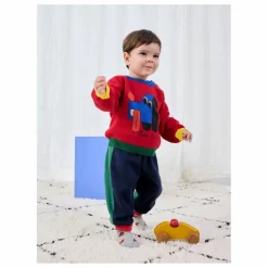 Chaussettes Trains Coton Bio | Gris chiné