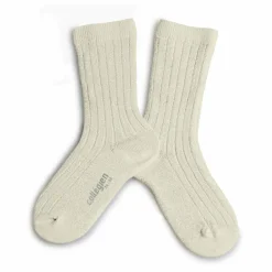Chaussettes Victoire | Blanc cassé