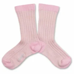 Chaussettes Victoire | Rose tendre