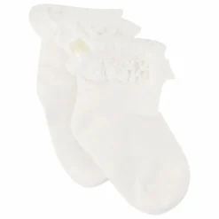 Chaussettes Volants | Blanc