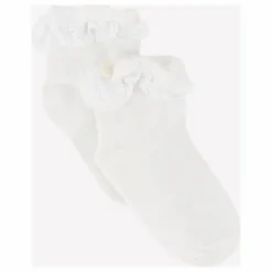 Chaussettes Volants | Blanc