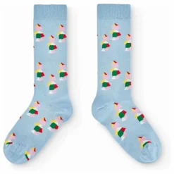 Chaussettes Worm | Bleu ciel
