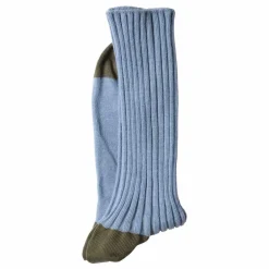 Chaussettes Yvette | Bleu ciel