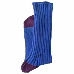 Chaussettes Yvette | Bleu électrique