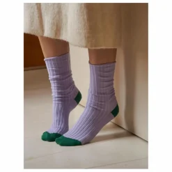 Chaussettes Yvette | Lilas