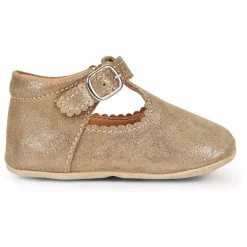 Chaussons Baby Scallop T-bar | Bronze