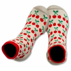 Chaussons Cerises | Crème
