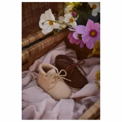 Chaussons Crib Suede | Crème