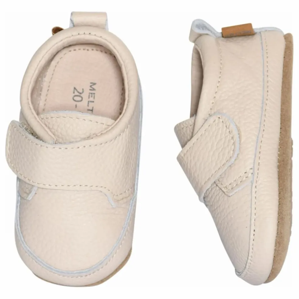 Chaussons Cuir | Beige