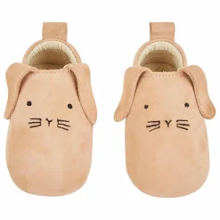 Chaussons Cuir Lapinchou | Beige