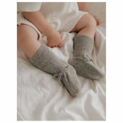 Chaussons en alpaga | Gris