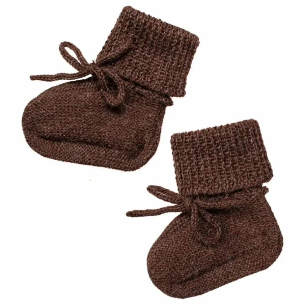 Chaussons en alpaga | Mocha