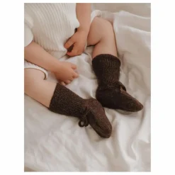 Chaussons en alpaga | Mocha