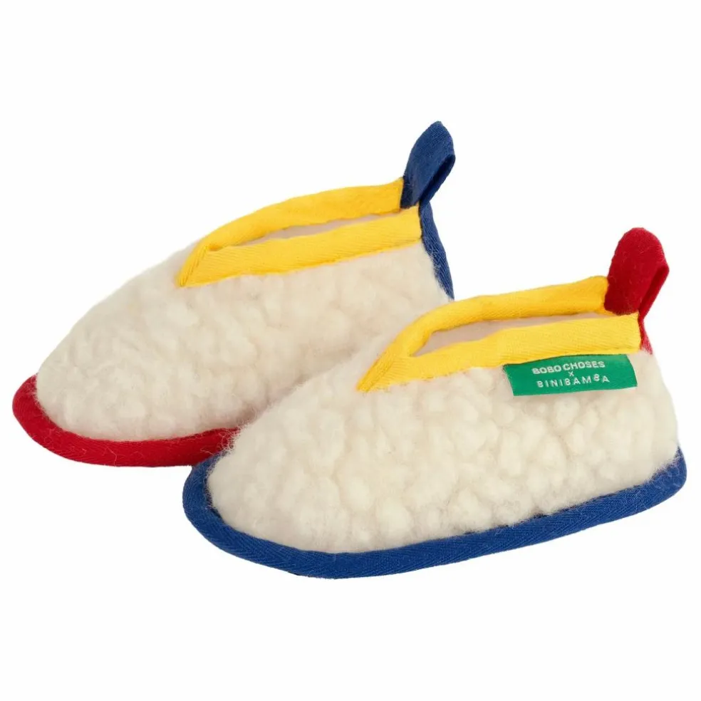 Chaussons en laine mérinos - Binibamba x Bobo Choses