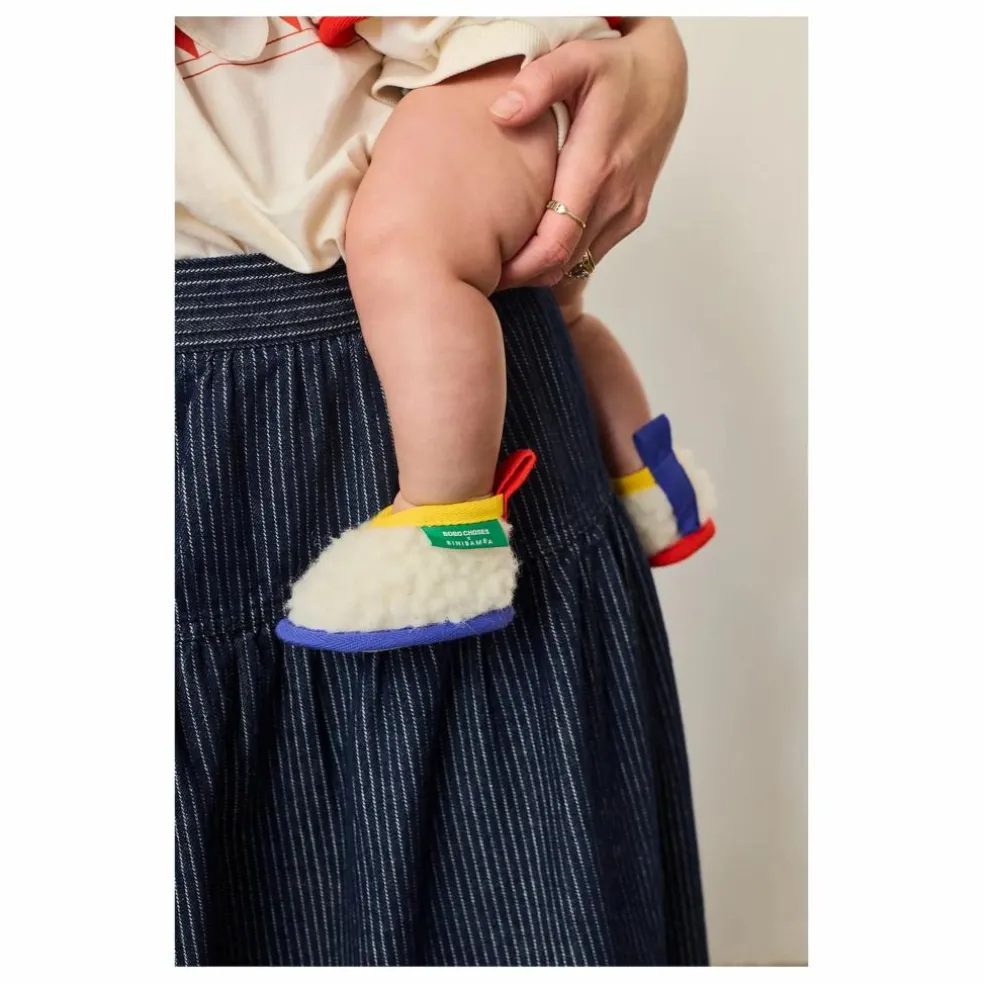 Chaussons en laine mérinos - Binibamba x Bobo Choses