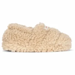 Chaussons Façon Sherpa Globe | Beige