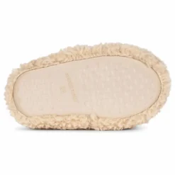 Chaussons Façon Sherpa Globe | Beige